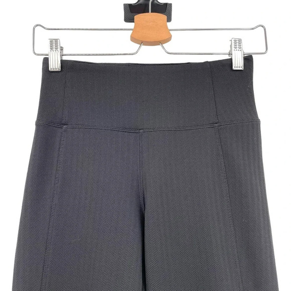 Athleta‎ Delancey Herringbone Tight in Black Gray Size XS - Picture 3 of 11